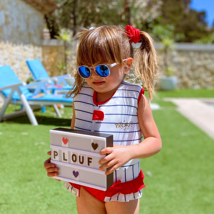 Maillot de bain flottant fille : Marinette Plouf