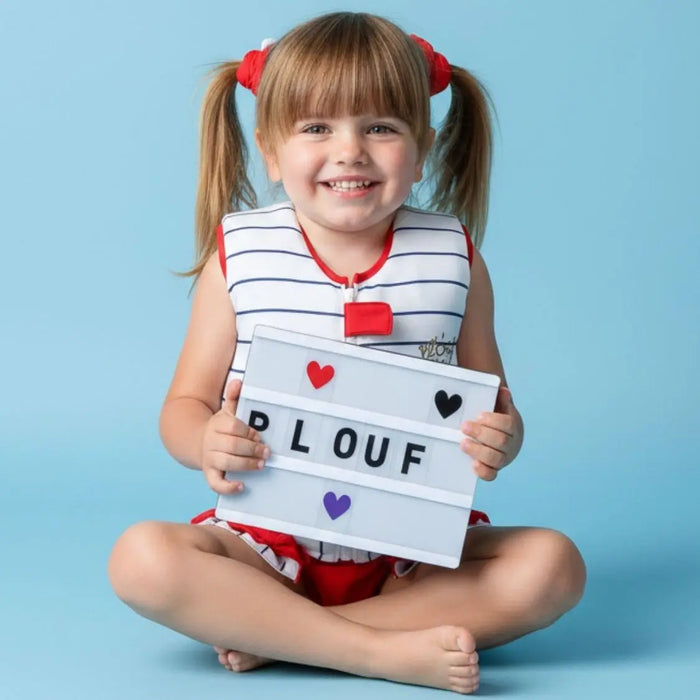 Maillot de bain flottant fille : Marinette Plouf