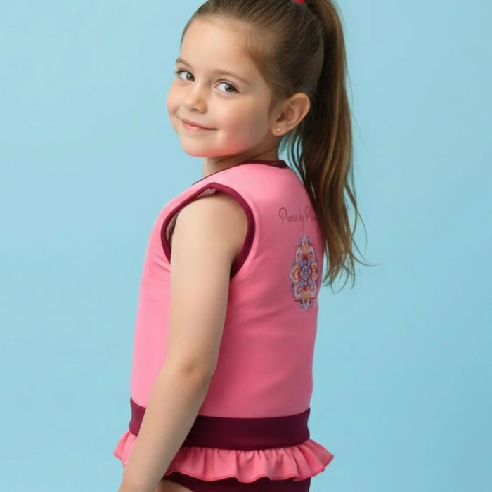 Maillot de bain flottant fille : Peace Plouf