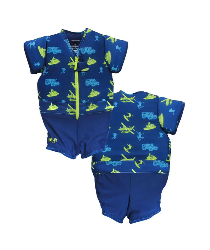 NMaillot de bain flottant garçon : Baby hero Plouf