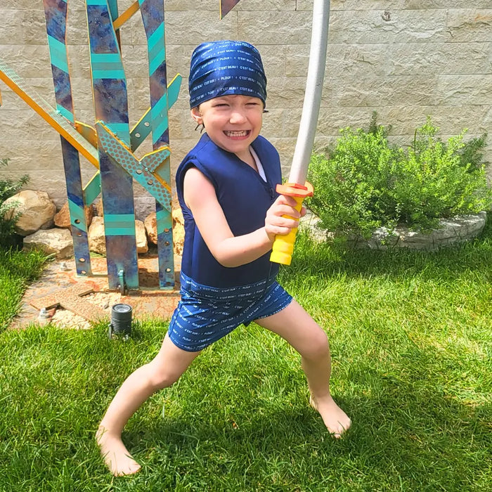 Maillot de bain flottant garçon : Charly Plouf
