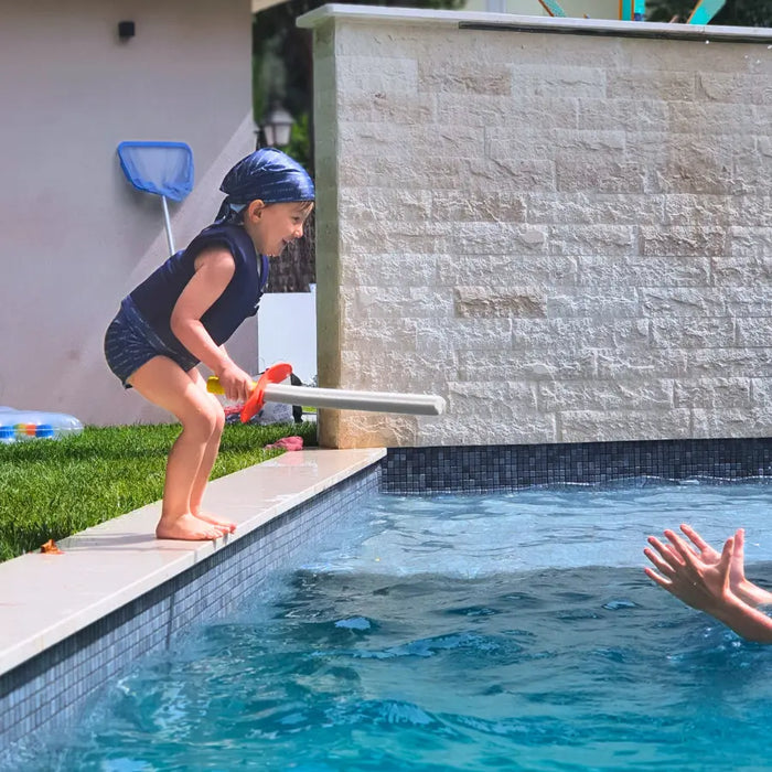 Maillot de bain flottant garçon : Charly Plouf