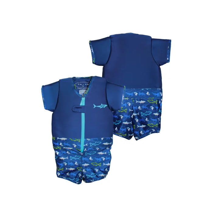 Maillot de bain flottant garçon : Megalodon Plouf