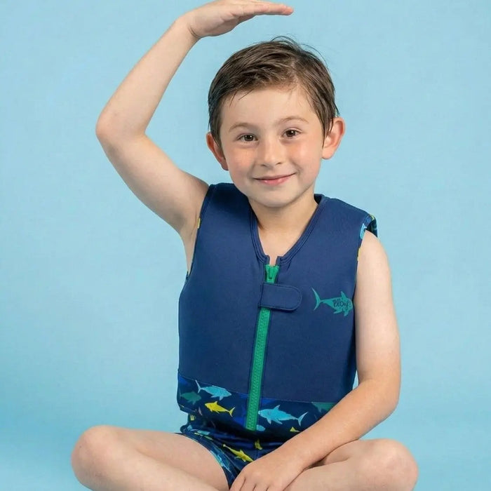 Maillot de bain flottant garçon : Sqwal Plouf