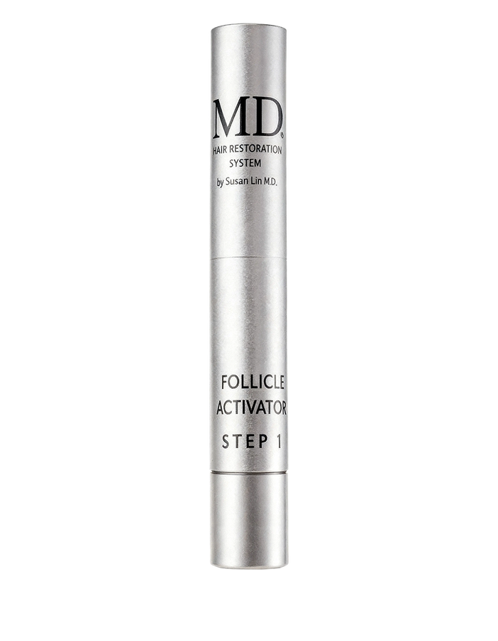MD® Follicle Activator – Drug-Free Scalp Serum for Fuller-Looking Hair | 3-Month Supply | MD Hair System
