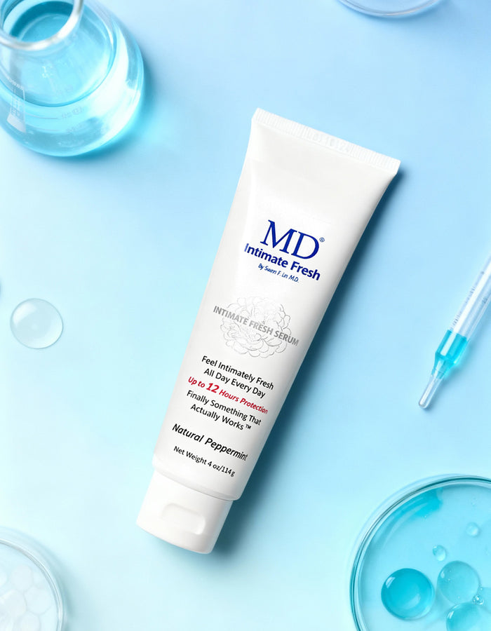 MD® Intimate Fresh benefits: long-lasting odor control, pH-balanced, physician-formulated, for daily freshness wherever you go | MD Wellness