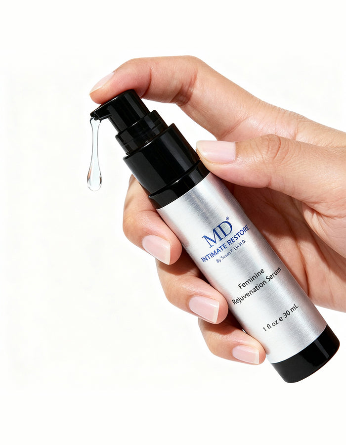 MD® Intimate Restore, a hormone-free daily intimate moisturizer physician-formulated by Dr. Susan Lin, M.D.