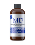 Front view of MD® Revitalizing Treatment Shampoo bottle – sulfate-free cleanser for fine or thinning-looking hair and scalp care – part of the MD Hair system