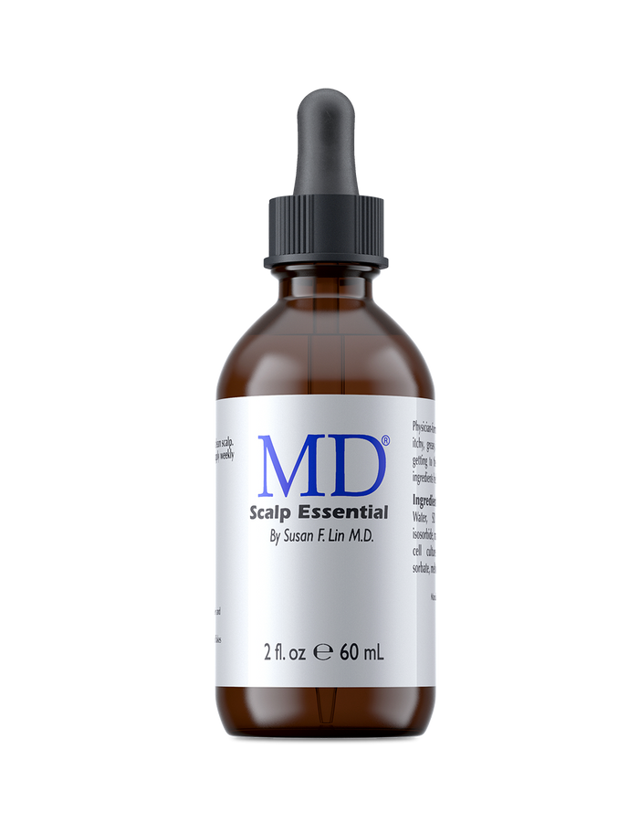MD® Scalp Essential leave-in scalp serum, 2 fl oz (60 mL) dropper bottle, from the MD® Hair collection