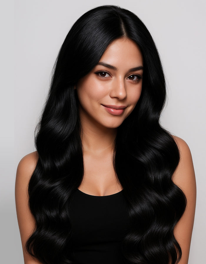 MD revitalizing shampoo and conditioner duo to cleanse and soothe the scalp for healthier-looking hair.