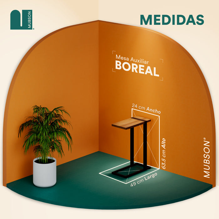 Mesa Auxiliar. Mesa Lateral Boreal