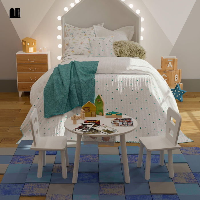 Mesa para Niños. Mesa Infantil con 2 Sillas Kami