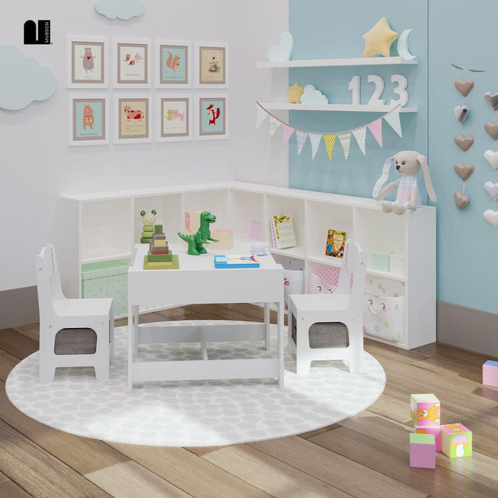 Mesa para Niños. Mesa Infantil con 2 Sillas Lommy