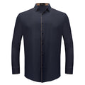 Modern Class Button up shirt NAVY - Dudes Boutique