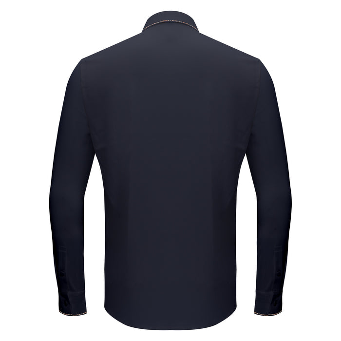 Modern Class Button up shirt NAVY - Dudes Boutique