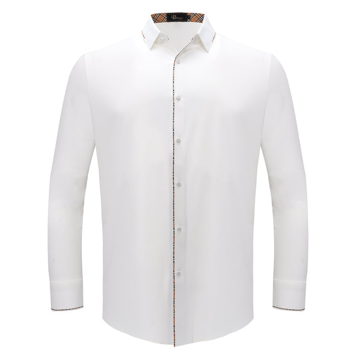Modern Class Button up shirt WHITE - Dudes Boutique