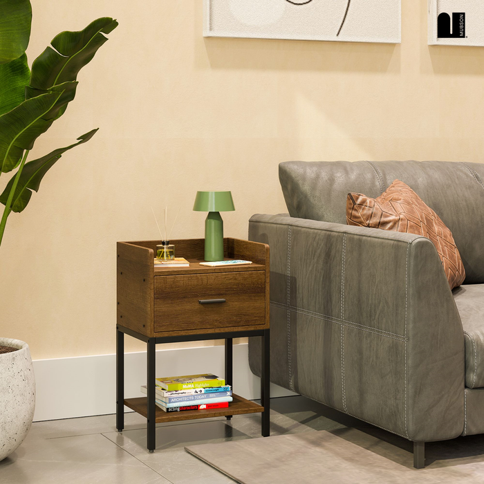 Mubson Buro para Recamara o Sala. Mesa de Noche Adula