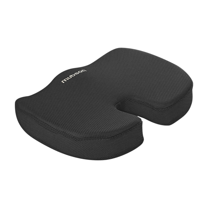 Mubson Cojin para Coxis y Ciatica de Gel para Silla de Oficina o Gamer. Reduce Dolores de Espalda. Cojin Ortopedico