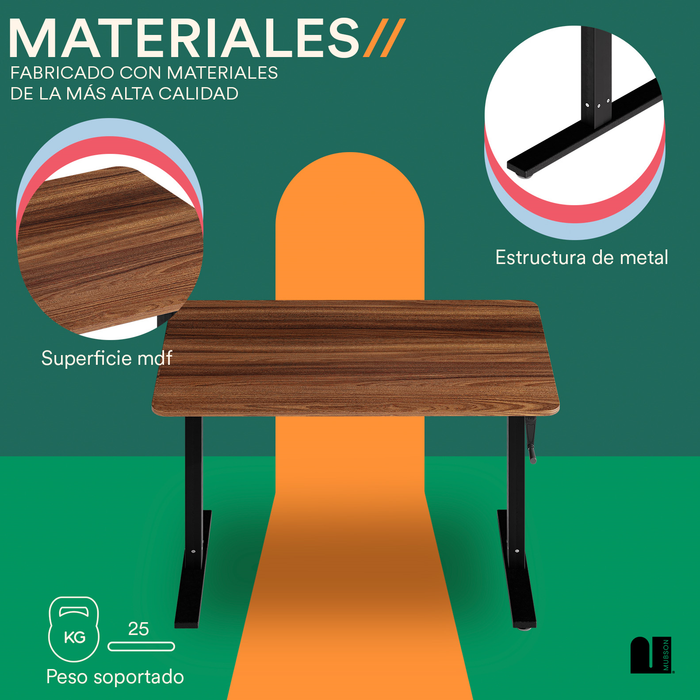Mubson Escritorio Elevable Manual. Escritorio Gamer Fazta