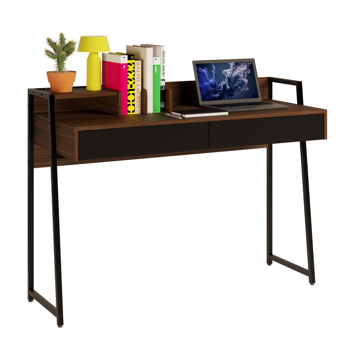 Mubson Escritorio para Laptop con Cajon Doble Maliketh
