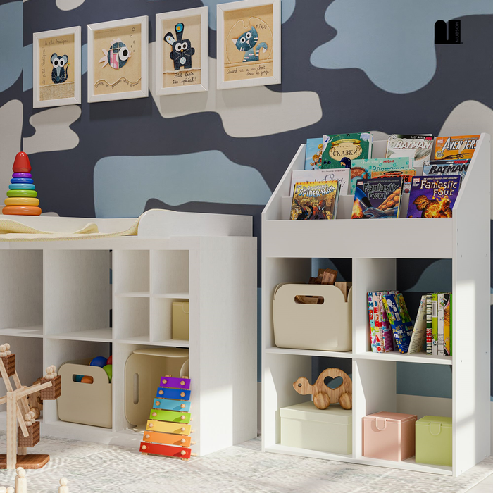 Mubson Librero Infantil Estilo Montessori. Juguetero Nabi