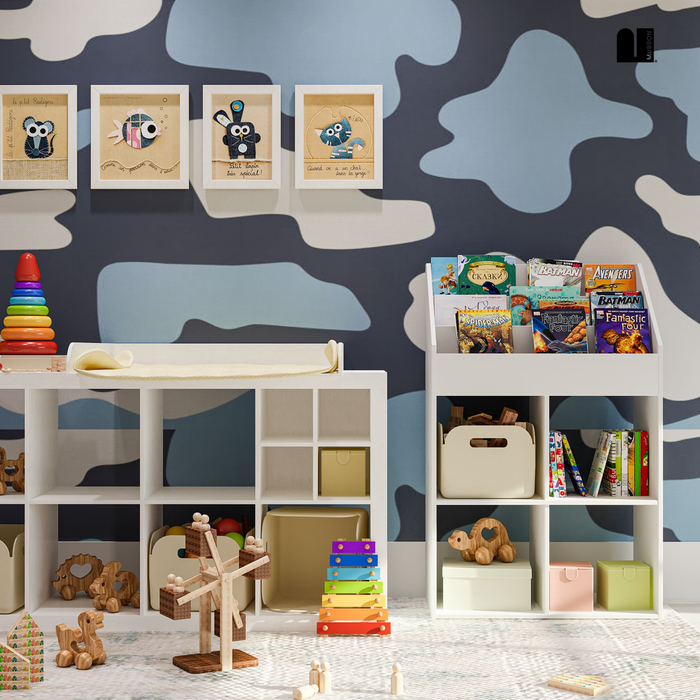 Mubson Librero Infantil Estilo Montessori. Juguetero Nabi