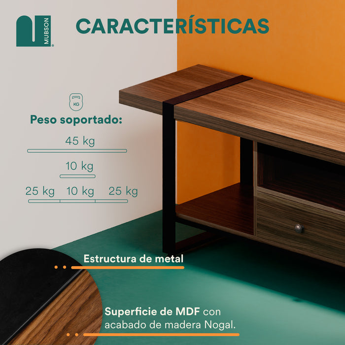 Mubson Mueble para TV. Centro de Entretenimiento Mora