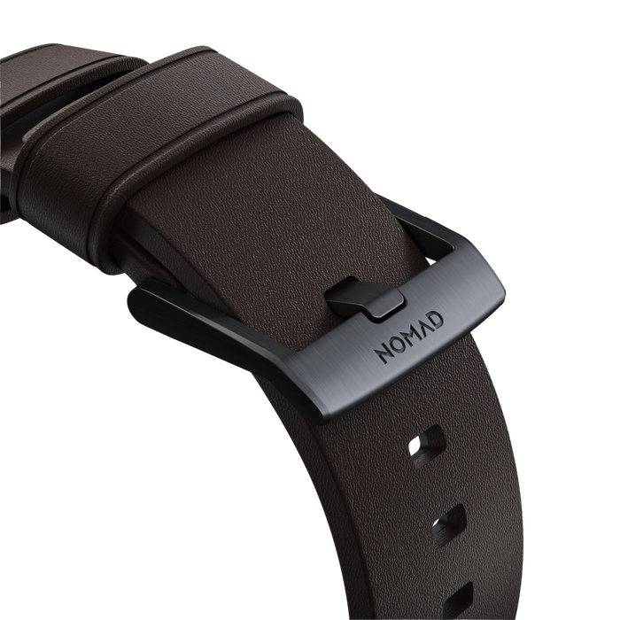 Nomad Active Band Pro Leather Band for Apple Watch 49mm / 46mm / 45mm - Rustic Brown #color_rustic-brown