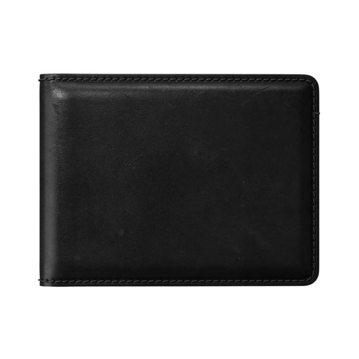 Nomad Bifold Wallet (Horween Leather) - Black #color_black