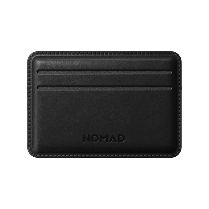 Nomad Card Wallet (Horween Leather) - Black #color_black