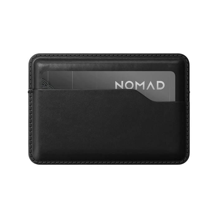 Nomad Card Wallet (Horween Leather) - Black #color_black