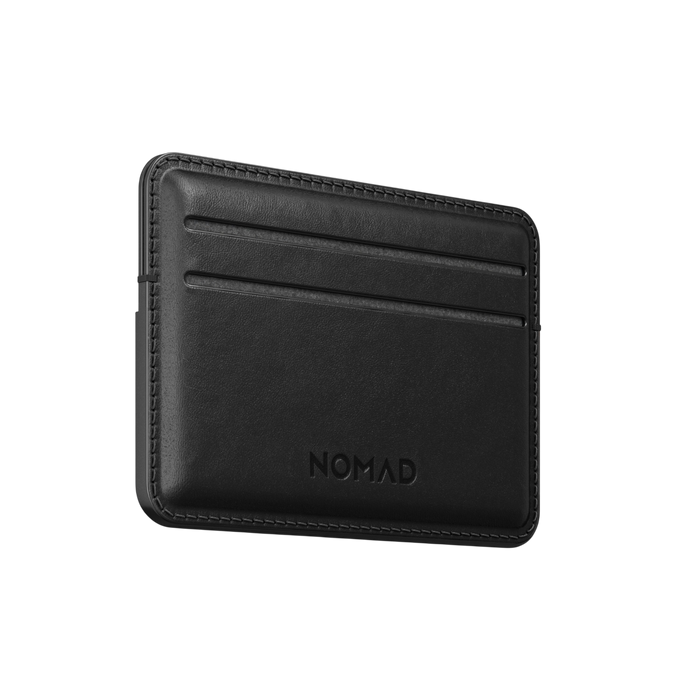 Nomad Card Wallet (Horween Leather) - Black #color_black