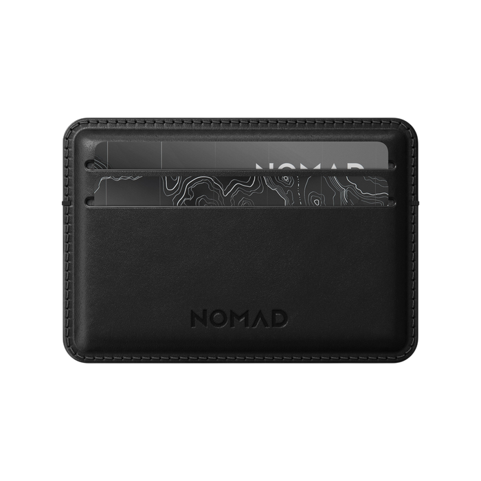 Nomad Card Wallet (Horween Leather) - Black #color_black
