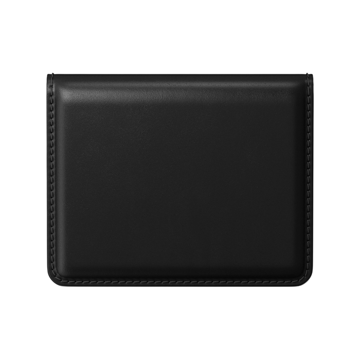 Nomad Card Wallet Plus (Horween Leather) - Black #horween-leather-color_black