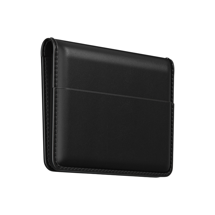 Nomad Card Wallet Plus (Horween Leather) - Black #horween-leather-color_black