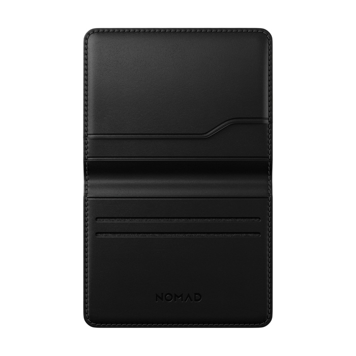 Nomad Card Wallet Plus (Horween Leather) - Black #horween-leather-color_black