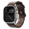 Nomad Modern Band for Apple Watch 49mm / 46mm / 45mm (Brown / Horween Leather)