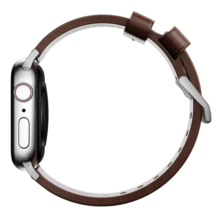 Nomad Modern Band for Apple Watch 49mm / 46mm / 45mm (Brown / Horween Leather)