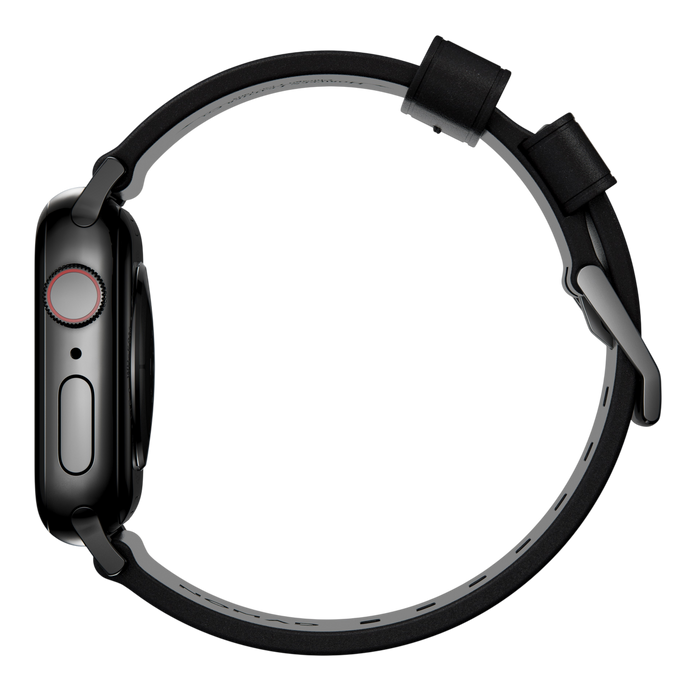 Nomad Modern Leather Band for Apple Watch Ultra 3 / 2 / 1 - 49mm - Black #color_black