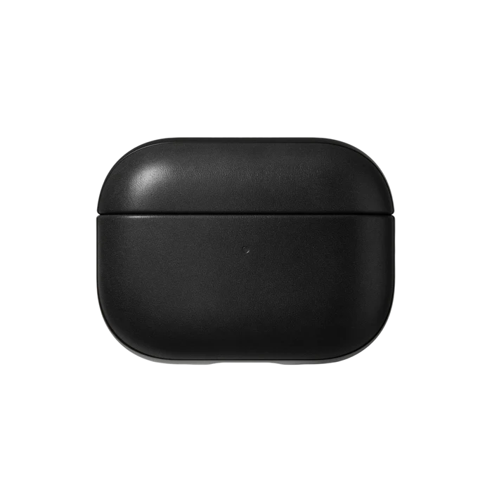 Nomad Modern Leather Case for AirPods Pro 2 - Black #color_black