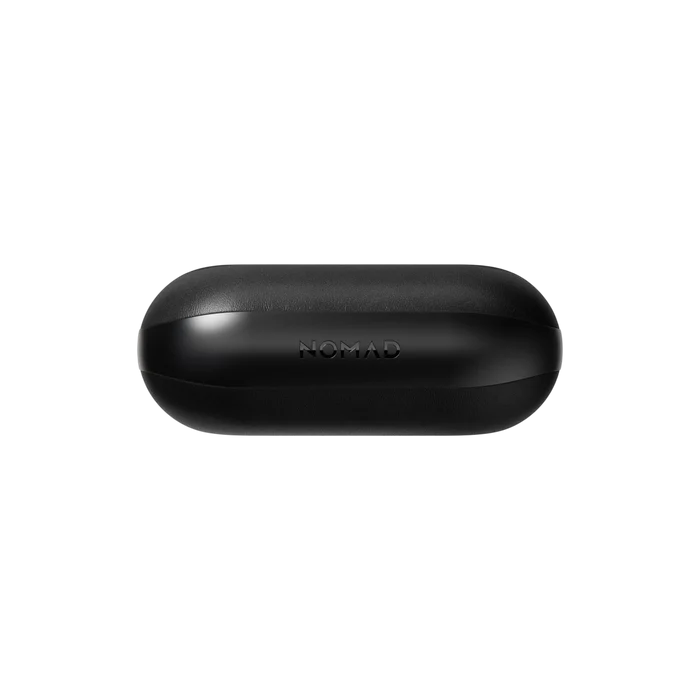 Nomad Modern Leather Case for AirPods Pro 2 - Black #color_black