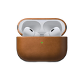 Nomad Modern Leather Case for AirPods Pro 2 - English Tan #color_english-tan