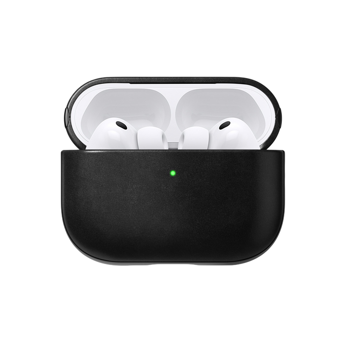 Nomad Modern Leather Case for AirPods Pro 3 - Black #color_black
