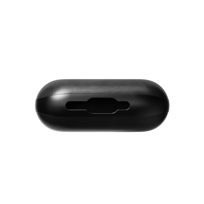 Nomad Modern Leather Case for AirPods Pro 3 - Black #color_black