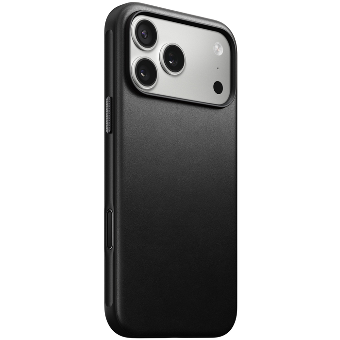 Nomad Modern Leather Case for iPhone 17 Pro Max (Nomad Leather) - Black #color_black
