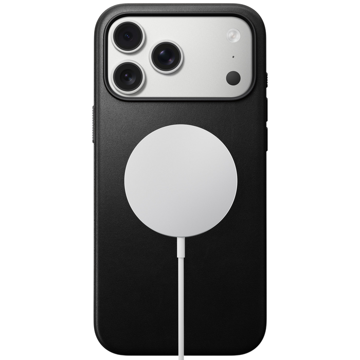 Nomad Modern Leather Case for iPhone 17 Pro Max (Nomad Leather) - Black #color_black