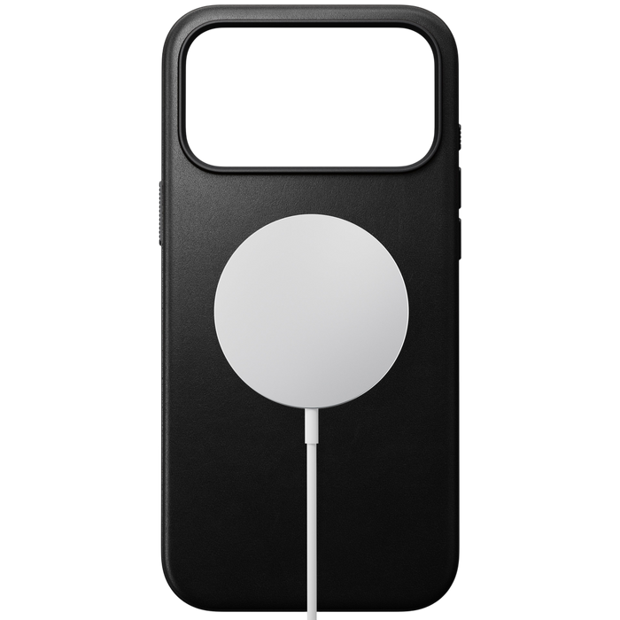 Nomad Modern Leather Case for iPhone 17 Pro Max (Nomad Leather) - Black #color_black