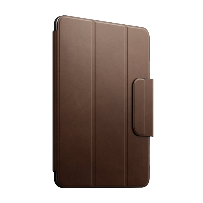 Nomad Modern Leather Folio Case for iPad Pro 11" M5 / M4 - Brown #color_brown