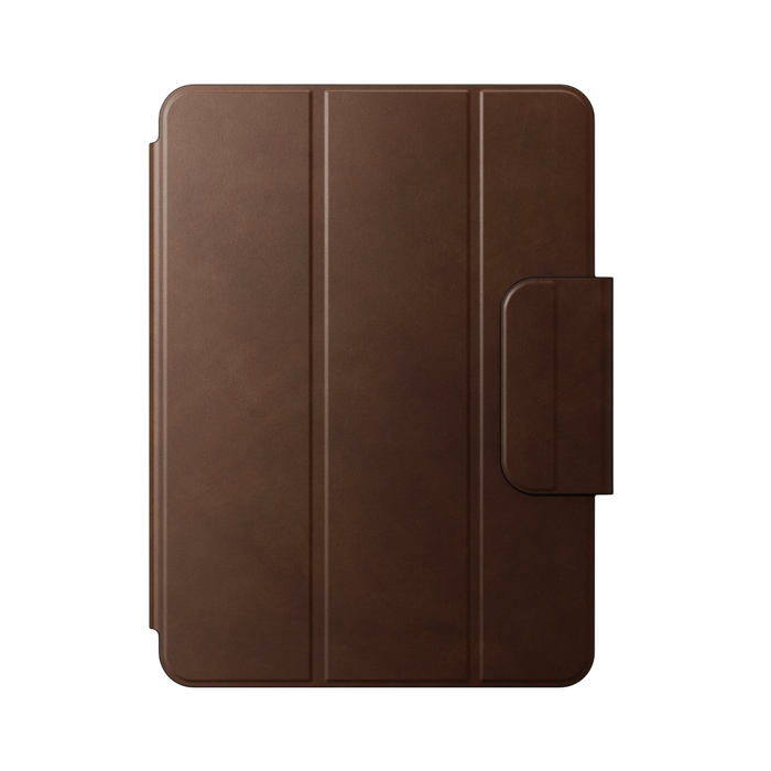 Nomad Modern Leather Folio Case for iPad Pro 11" M5 / M4 - Brown #color_brown