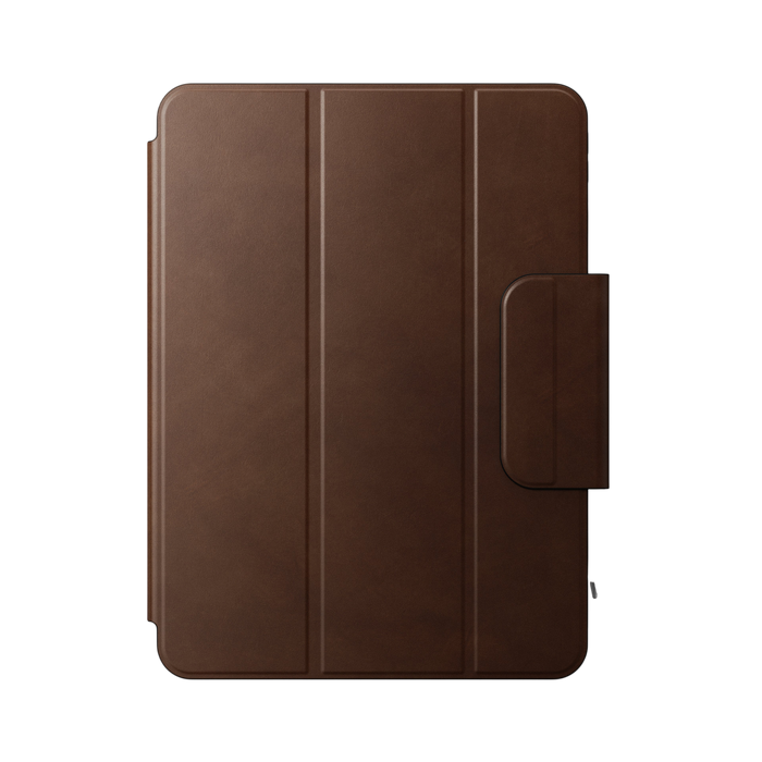 Nomad Modern Leather Folio Case for iPad Pro 11" M5 / M4 - Brown #color_brown